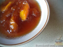 Варенье из нарезанных персиков без воды: Готовое варенье из нарезанных персиков. Приятного аппетита!