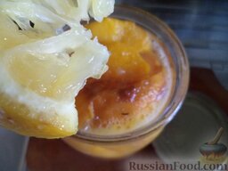 Варенье из персиков ( самый быстрый способ приготовления): В конце варки в варенье из персиков можно добавить по вкусу лимонный сок и ванилин.