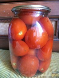 Простые маринованные помидоры: Простые маринованные помидоры готовы.  Приятного аппетита!