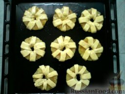 Ананасовые хризантемы: Отправляем ананасовые хризантемы в духовку.