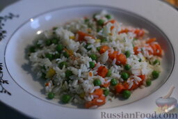 Рис с овощами по-турецки: Рис с овощами по-турецки можно подавать как отдельное блюдо, а я делала его в качестве гарнира к 