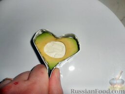 Суши "Love": Авокадо.