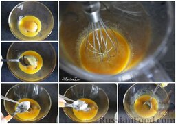 Майонез оливково-лимонный: Как приготовить майонез оливковый:  Взбиваем желтки с горчицей, солью и сахаром.  А потом опускаем миксер, и на маленькой скорости взбиваем.