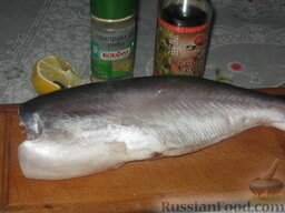 Стейки из тунца: Как приготовить стейк из тунца:    Рыбу вымоем и обсушим.