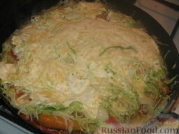 Летнее овощное рагу с курицей: Тушим еще под крышкой 10 минут. Готовое овощное рагу с курицей посыпаем зеленью. К рагу можно отварить картофель или макаронные изделия.