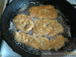 Куриные биточки с картошкой: Выложить биточки на разогретую сковороду с растительным маслом.