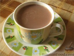 Какао классический: Налить в чашечку. Приятного аппетита.