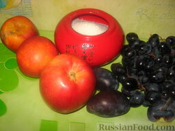 Компот фруктовый: Как варить компот из фруктов:  Вымыть все фрукты.