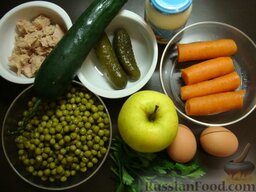 Салат "Оливье": Как приготовить салат 
