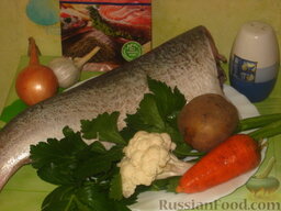 Толстолобик, запеченный с овощами: Это рецепт приготовления толстолобика, но в принципе можете выбрать сорт рыбы на свой вкус.