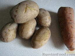 Праздничный слоеный салат с копченой ветчиной: Как приготовить     Картофель и морковь вымыть и отварить.
