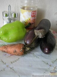 Рагу из баклажанов постное: Ингредиенты для рагу из баклажанов перед Вами.