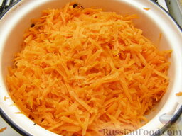 Морковная запеканка: Как приготовить морковную запеканку:    Морковь вымыть, очистить, натереть на крупной терке.