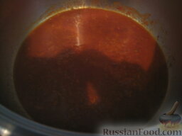 Суп из чечевицы: Добавляем готовую смесь из муки и масла. Перемешать хорошо.