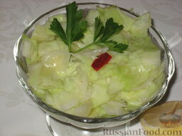 Восточный салат из капусты: Приятного аппетита!