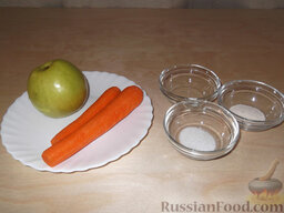 Морковно-яблочные котлеты: Для приготовления морковно-яблочных котлет вам понадобятся следующие ингредиенты.
