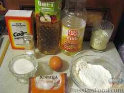 Оладушки на завтрак: Подготовить продукты для оладушек.