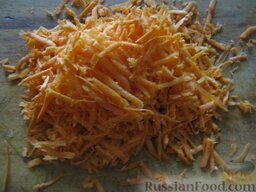 Салат-гарнир к шашлыку: Как приготовить гарнир к шашлыку:    Морковь почистить, помыть и натереть на крупной терке.