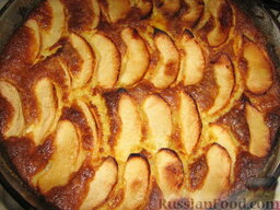 Шарлотка яблочная: Выпекать яблочную шарлотку при 200 градусах около 30-40 мин.   Приятного аппетита!