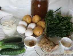 Теплый салат с зеленой фасолью и помидорами: Затем  картофель.  его  перцем.