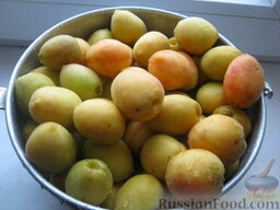 Абрикосовое варенье по бабушкиному рецепту: Как варить абрикосовое варенье:    Абрикосы хорошо промыть.