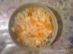 Сладкий рис с яблоками и мандаринами: Сладкий рис с фруктами готов.    Приятного аппетита!
