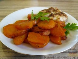 Соте из моркови: Овощное соте из моркови готово. Приятного аппетита!