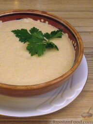 Крем-суп из баклажанов с помидорами: Крем-суп из баклажанов с помидорами готов. Приятного аппетита.