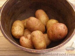 Рёшти с сыром: Как приготовить рёшти с сыром:    Картофель отварить в мундире. Остудить.