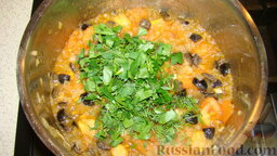 Овощной соус: Готовый овощной соус подавать к столу.