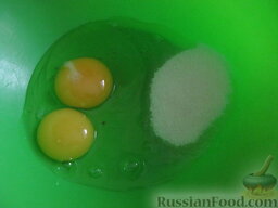 Блины с маком: Как приготовить блины с маком:    В миску разбить яйца. Добавить сахар и соль.