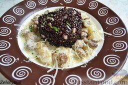 Чёрный рис с каракатицами: Приятного аппетита!