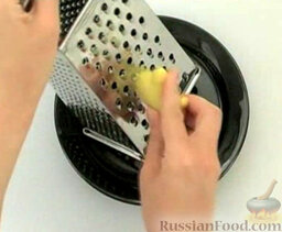 Тунец с пюре из манго: Имбирь очистить и натереть на мелкой терке.