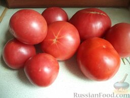 Помидоры в собственном соку: Как приготовить консервированные помидоры в собственном соку:    Помидоры промыть.