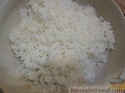 Рис по-кантонски: Как приготовить рис по-кантонски:    Рис отварить в соленой воде, слегка 