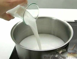 Рис с кокосовым молоком: Как приготовить рис с кокосовым молоком:    Молоко вскипятить.