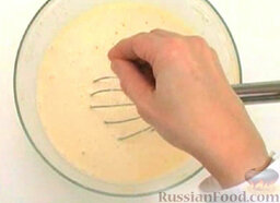 Блины на молоке, с оливковым маслом: Посолить и охладить тесто.