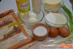 Жареные трубочки из лаваша с сырной начинкой: Ингредиенты.
