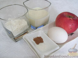 Яблоки в кляре: Необходимые ингредиенты, чтобы приготовить яблоки в кляре.