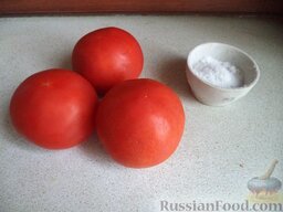 Домашняя томатная паста: Продукты для домашней томатной пасты перед вами.