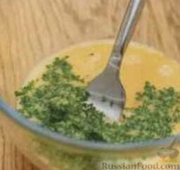 Куриный суп с омлетом и спагетти: Фото 1.