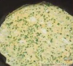 Куриный суп с омлетом и спагетти: Фото 2.