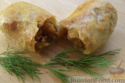 Вэрзэре - молдавские пирожки с капустой: Приятного аппетита!