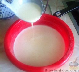 Блины на молоке классические: Тесто для блинов.