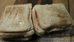Сэндвич "Завтрак для мужа": Приятного аппетита!