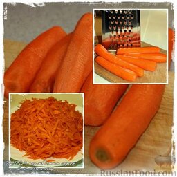 Щука, поджОлтым соусом сшафраном: «…разных точеных и отваренных кореньев…»©  Раз сказано, то надо заготовить. Варить ничего не буду, но наточу, как сказано:  - морковочки…