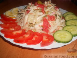 Салат из редьки с капустой и грейпфрутом: Приятного аппетита!:)