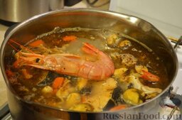 Буйабес: Наш рыбный суп готов.