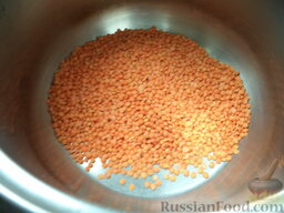 Суп чечевичный  "Остановиться невозможно": Как приготовить чечевичный суп с овощами:    Чечевицу перебрать, промыть.