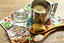 Тортилья (пшеничная лепешка): Подготавливаем для тортильи нужные продукты.